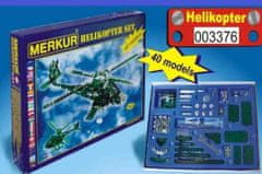 Merkur Merkúr Helikopter Set 515 dielov / 40 modelov