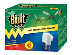 Biolit Odparovač elektrický proti komárom 45 nocí 27 ml