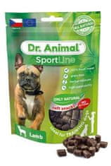 Pochúťka Dr. Animal Sportline jahňacie 100g