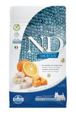 N&D N & D OCEAN DOG Adult Mini Codfish & Pumpkin & Orange 800g