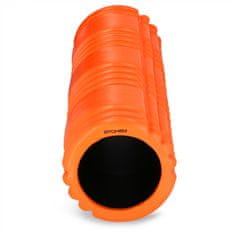 Spokey MIXROLL SINGLE Masážny fitness valec, 45 cm, oranžový