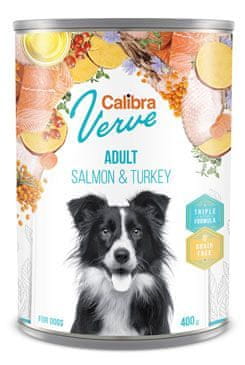 Dog Verve konz.GF Adult Salmon & Turkey 400g