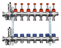 Avansa Nerezový rozdeľovač 7 cestný pre podlahové vykurovanie