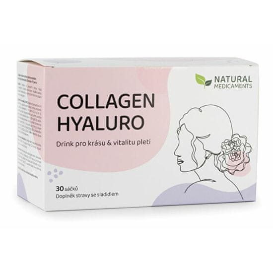 Natural Medicaments Collagen Hyaluro 30 vreciek