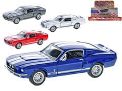 Mikro Trading Auto 1:38 Ford Shelby GT500 1967 13 cm reverzný kov