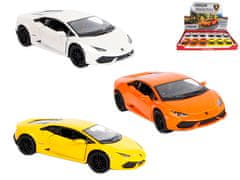 Mikro Trading Auto Lamborghini Huracan LP610-4 13 cm 1:36 kovový reverz