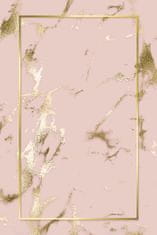 Conceptum Hypnose Koberec Mohyla 50x80 cm ružový/zlatý