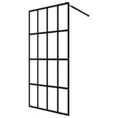 Vidaxl Sprchová zástena walk-in, matné tvrdené sklo 100x195 cm