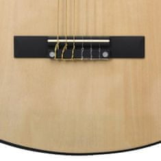 Vidaxl Klasická gitara pre začiatočníkov s taškou 4/4 39"