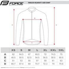 Force Angle MTB dres - dámsky, dlhý, bielo-modrý - veľkosť L