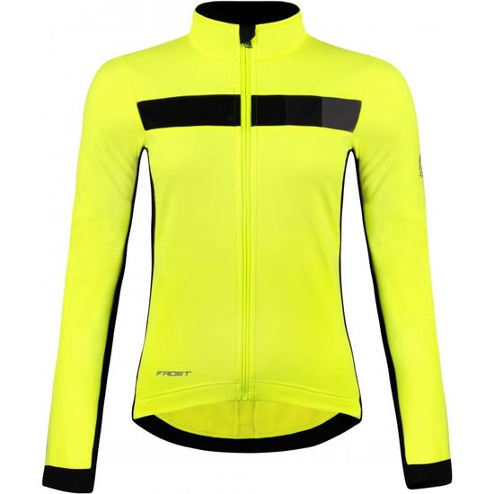 Force Bunda Frost Softshell - dámska, fluo yellow-black