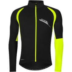 Force Jersey Zoro 89981- pánske, dlhý rukáv, čierna-fluo - veľkosť S