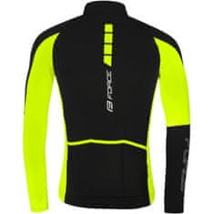 Force Jersey Zoro 89981- pánske, dlhý rukáv, čierna-fluo - veľkosť S