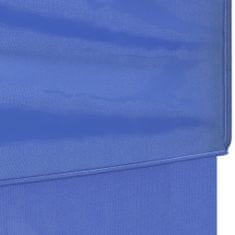 Petromila vidaXL Skladací párty stan s bočnicami modrý 2x2 m