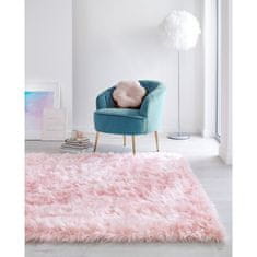 Flair DOPREDAJ: 120x170 cm Kusový koberec Faux Fur Sheepskin Pink 120x170