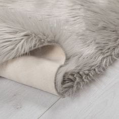 Flair Kusový koberec Faux Fur Sheepskin Grey 160x230