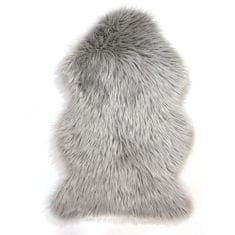 Flair Kusový koberec Faux Fur Sheepskin Grey 60x90 tvar kožušiny