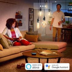 Philips Hue Bluetooth LED White žiarovka Filament E27 8719514279179 7W 550lm 2100K ST72 IP20