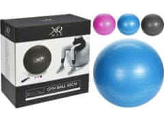 MAT lopta YOGABALL pr.65cm PVC XQ MAX mix farieb+pumpička