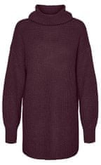 Vero Moda Dámsky sveter VMSAYLA Regular Fit 10268496 Winetasting (Veľkosť XS)