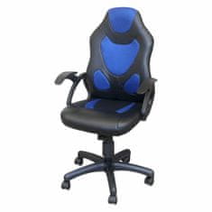 eoshop Kancelárske kreslo RACER BLUE K132