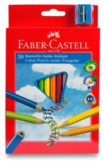 Faber - Castell Trojhranné pastelky Junior - stredné 30 ks