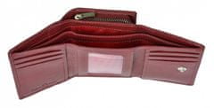 Dámska kožená peňaženka 7106 B bordo