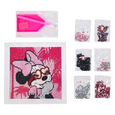 Canenco Minnie Mouse Mozaika s třpytivými kamínky kreativní sada