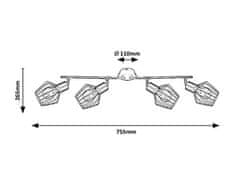 Rabalux 3537 Belano, interierové svietidlo