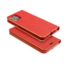 FORCELL Puzdro / obal pre Xiaomi Redmi 10C červený - kniha Forcell LUNA Book