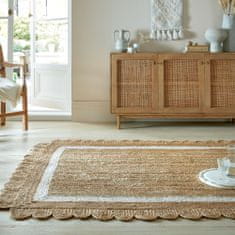 Flair Kusový koberec Grace Jute Natural/White 120x170