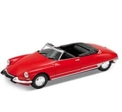 Welly 1:24 CITROEN DS19 cabrio Červená