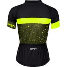 Force Dres Spray Lady - dámske, krátky, armádne zelená-žltá fluo - veľkosť 2XL