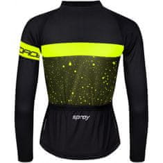 Force Dres Spray Lady - dámske, dlhý, armádne zelená-žltá fluo - veľkosť L