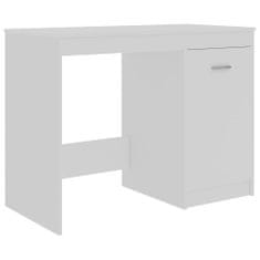 Petromila vidaXL Písací stôl, biely 140x50x76 cm, kompozitné drevo