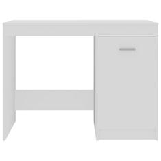 Petromila vidaXL Písací stôl, biely 100x50x76 cm, kompozitné drevo