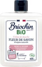 Briochin Fleur de savon Sprchový gél - ovos a ruže, 400ml