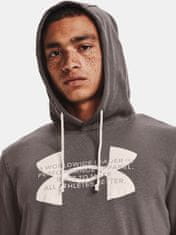 Under Armour Mikina UA Rival Terry Logo Hoodie-BRN M