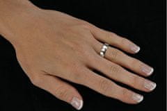 Silvego Snubný strieborný prsteň Paradise pre mužov aj ženy QRGN23M (Obvod 71 mm)