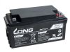 Long 12V 65Ah olověný akumulátor F8 LongLife (WPL65-12AN)