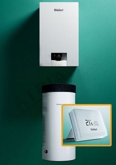 VAILLANT Vaillant VU 25CS/1-5 ecoTEC plus IoniDetect + VIH R 150 B + eRELAX - Kotol