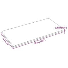 Vidaxl Nástenné panely 12 ks vínovo-červené 30x15 cm zamat 0,54 m²