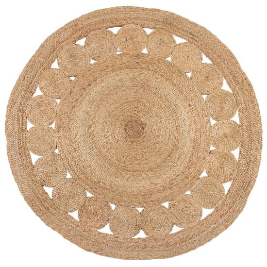 Flair Kusový koberec Jute Arya Natural kruh