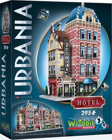 Wrebbit 3D puzzle Urbania: Hotel 295 dielikov