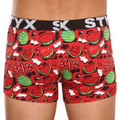 Styx Pánske boxerky art športová guma melouny (G1459) - veľkosť XL