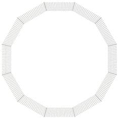 Petromila vidaXL 12-panelová klietka pre králiky 54x100 cm pozinkované železo