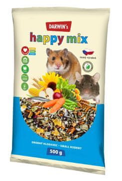 Darwin's Darwin 's Drobný Hlodavec Happy mix 500g