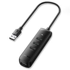 Ugreen CM416 HUB adaptér USB / 4x USB 3.0 0.25m, čierny