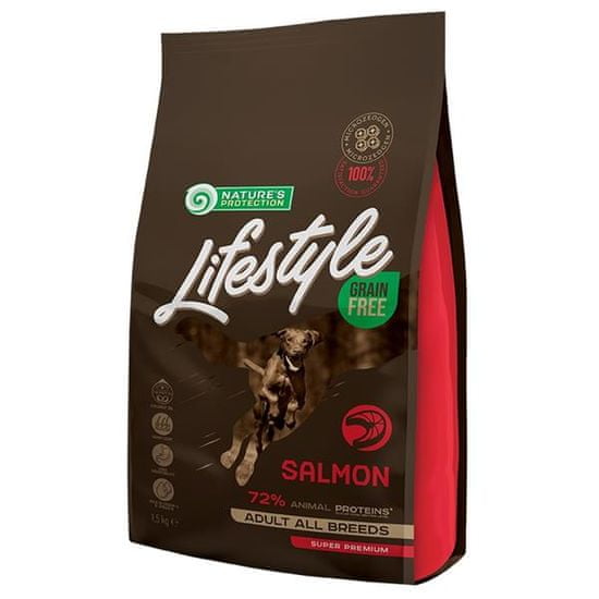 Nature's Protection Nature 'Protection Dog Dry LifeStyle GF Salmon 1,5 kg