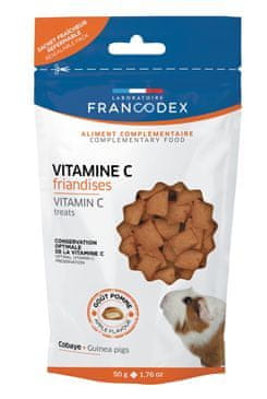 Francodex Pochúťka Vitamín C morča 50g